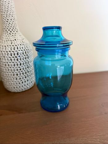 Pot en verre LEVER - Vintage