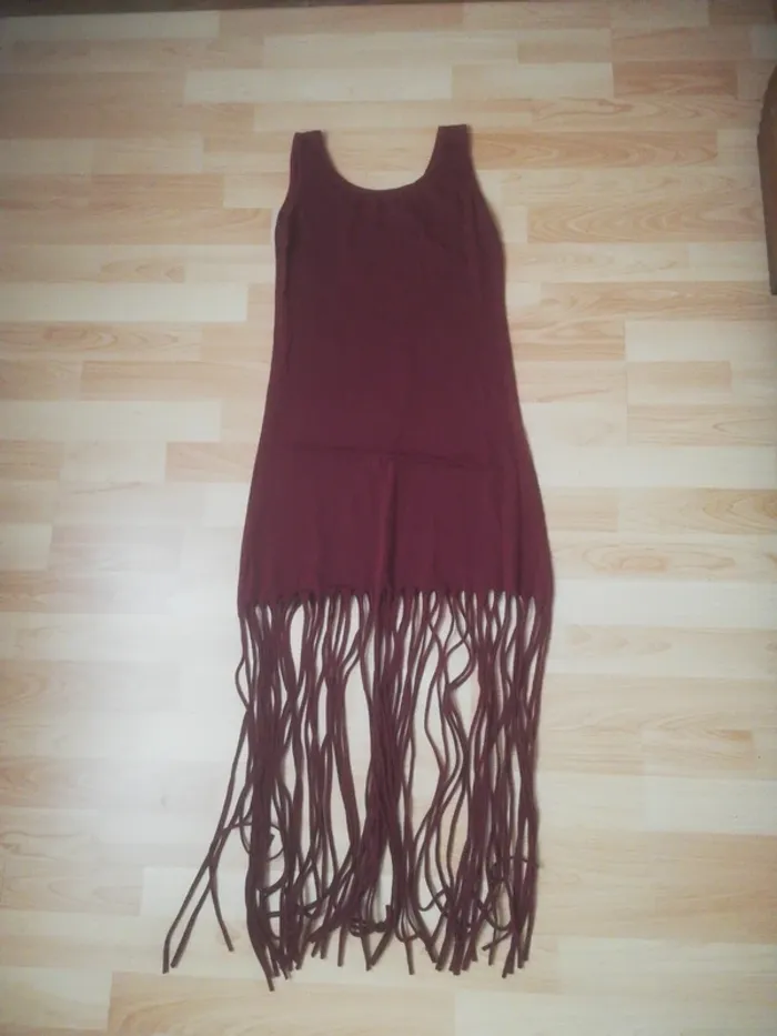 Robe à franges