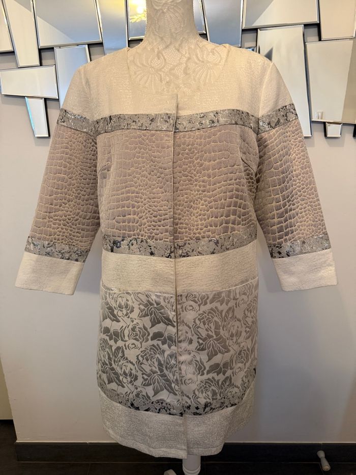 Veste longue Blazer Patrice Breal taille 46 - photo numéro 2