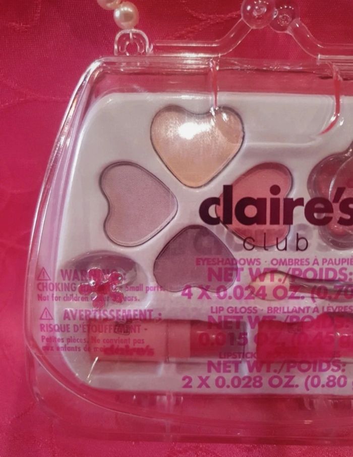 Coffret maquillage enfant perle neuf Claire's - photo numéro 2