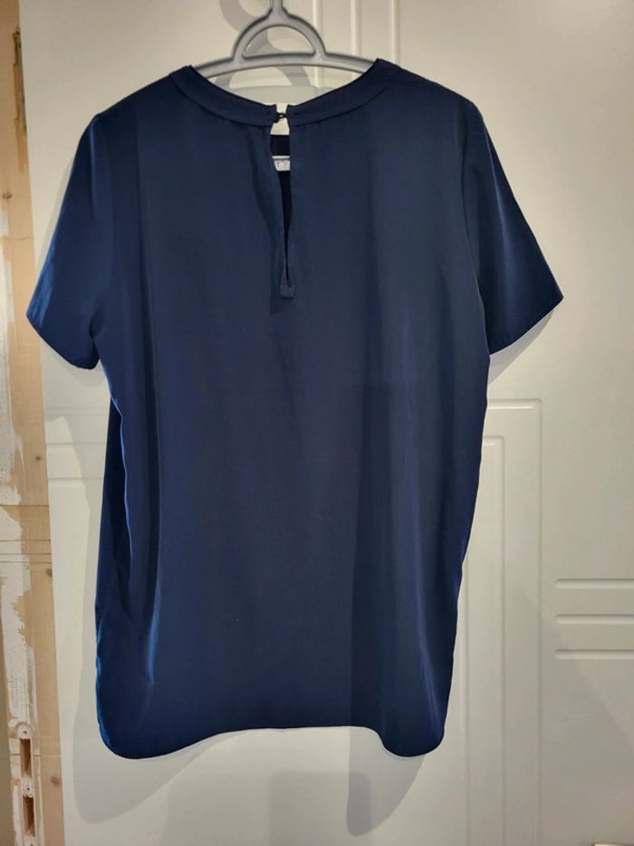 Mango blouse tunique marine Taille S - photo numéro 3