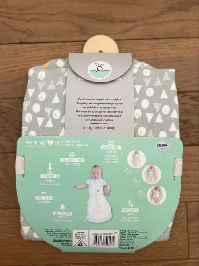 (New) Ergopouch swaddle sleep bag 1.0 tog 0-3m - photo numéro 5