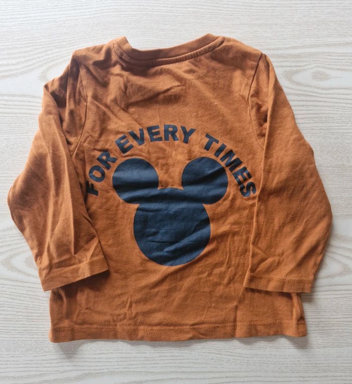Tshirt manche longue mickey - photo numéro 2