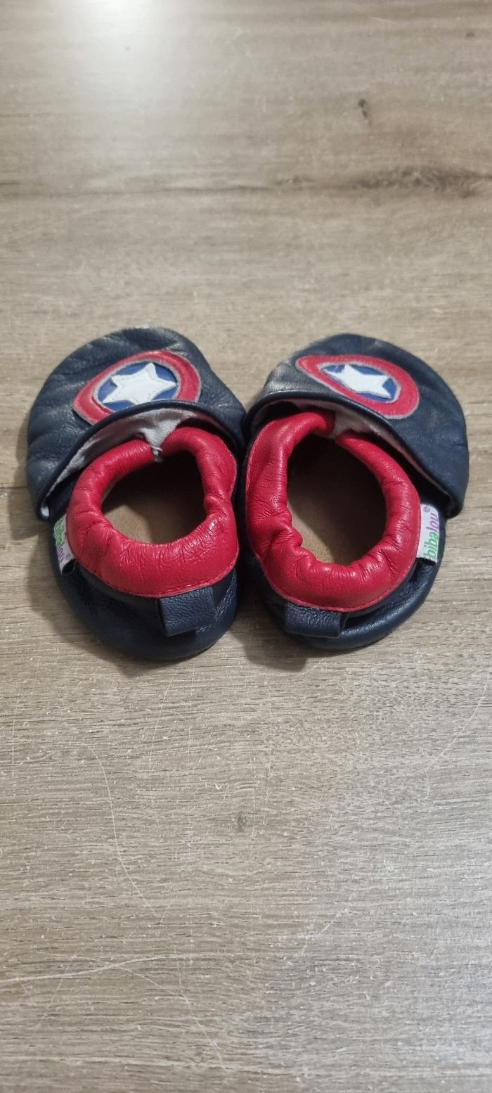 Chaussons souples en cuir 18-24 mois - photo numéro 4