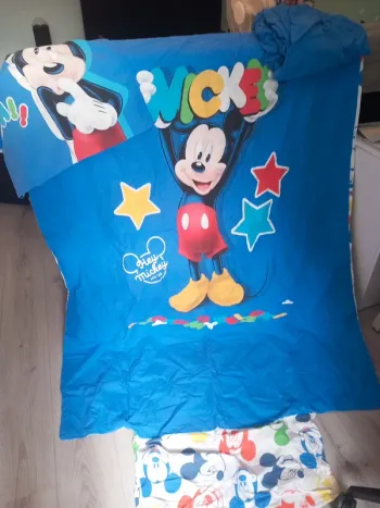 Parure de lit Mickey Mouse en coton