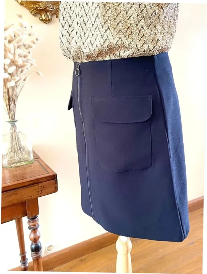 Sublime Jupe Wallis - Style Sixties - Taille 38 (Neuve) - photo numéro 6