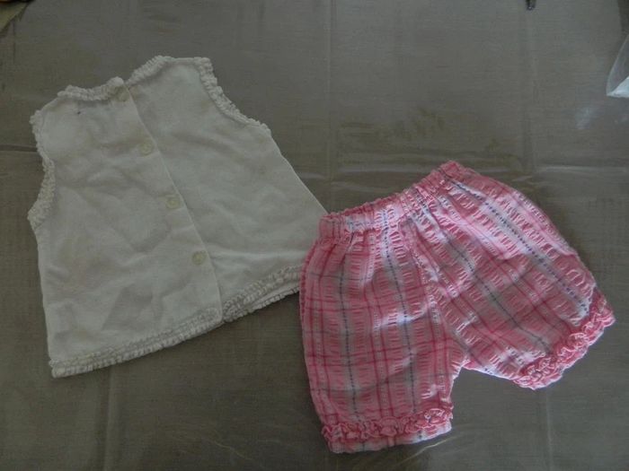 Tenue d'été "Bob et Julie" T 3 mois - photo numéro 2
