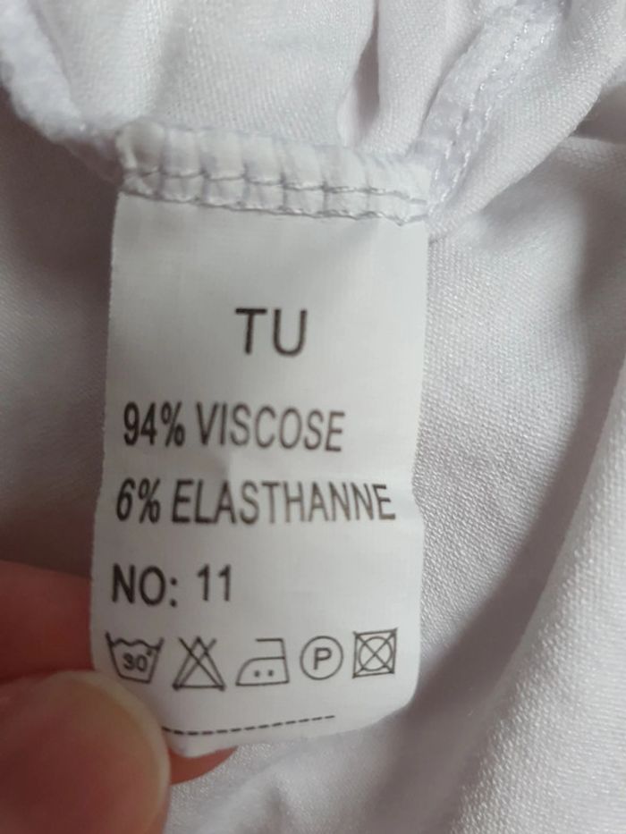 Gilet blanc - photo numéro 3