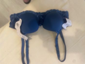 Soutien gorge simone perele  bleu 85d