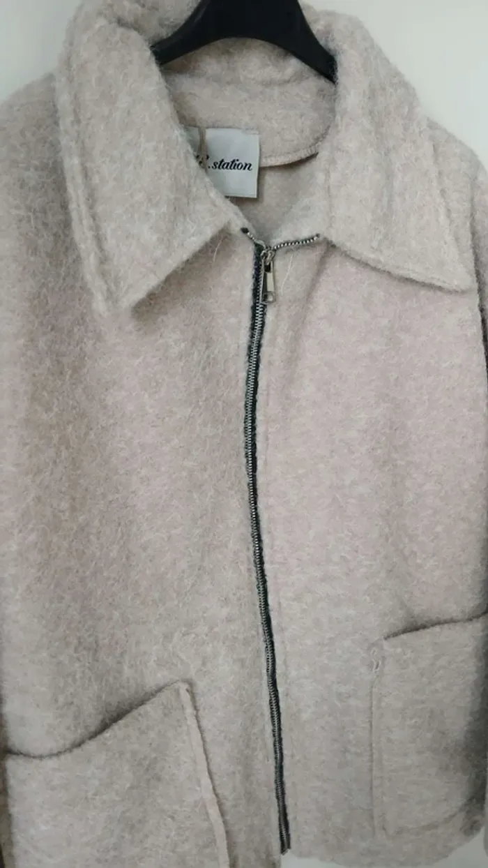 Veste Leya taupe - photo numéro 3