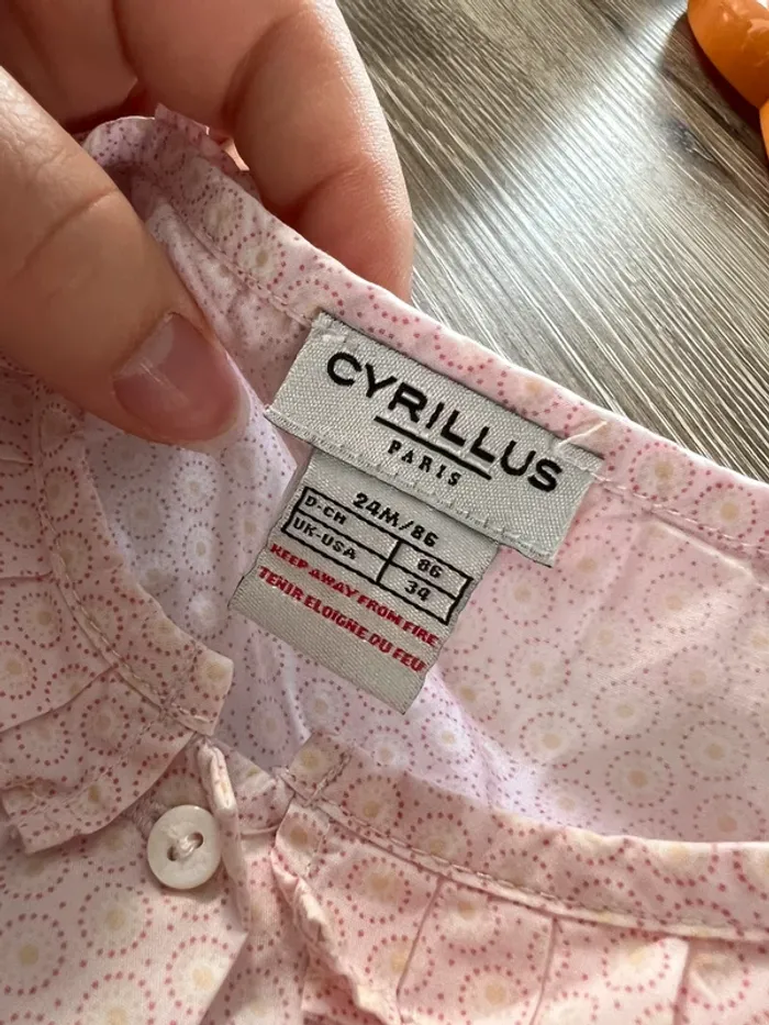 Blouse rose pale - photo numéro 3