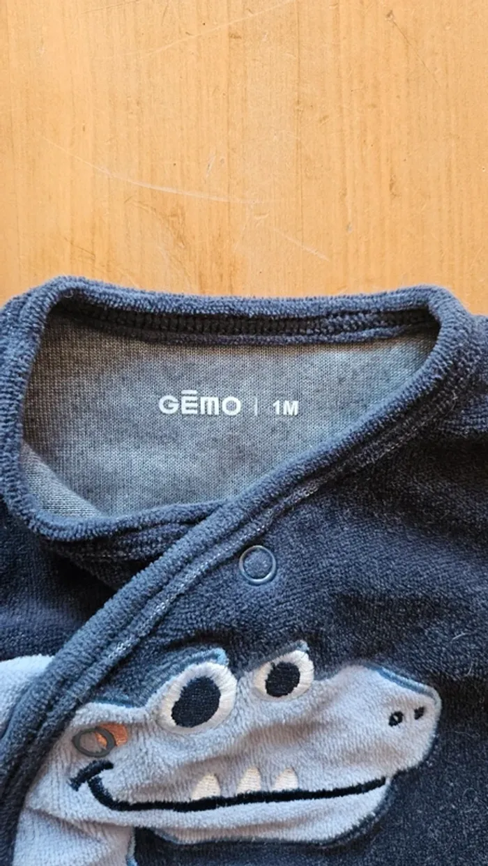 Pyjama gemo 1 mois - photo numéro 2