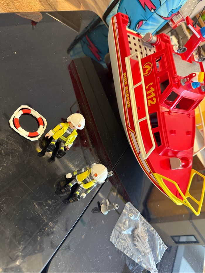 Bateau playmobil pompier - photo numéro 7