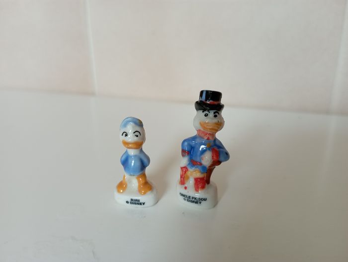 Lot de 2 fèves La bande à Picsou 1996