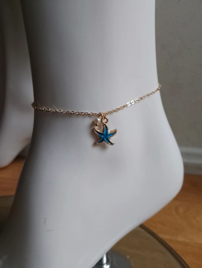 Bracelet de cheville fantaisie neuf