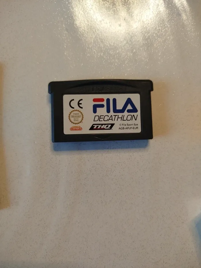 Game boy advance fila decathlon game gba Nintendo - photo numéro 12