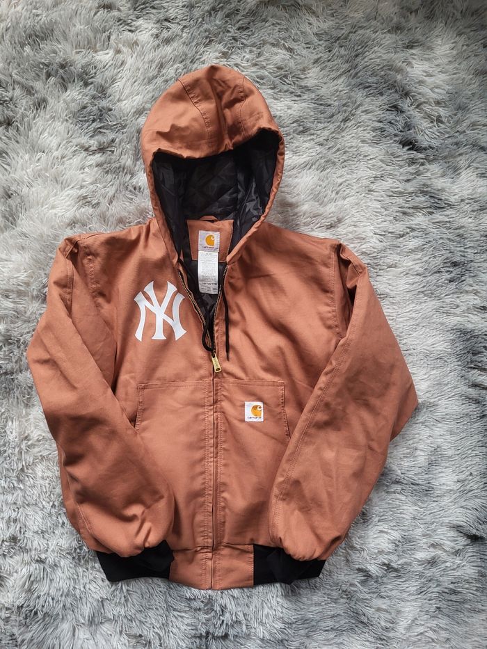🍂 Veste Rework Carhartt x NY Yankees (Taille L) | Neuve ! 🍂