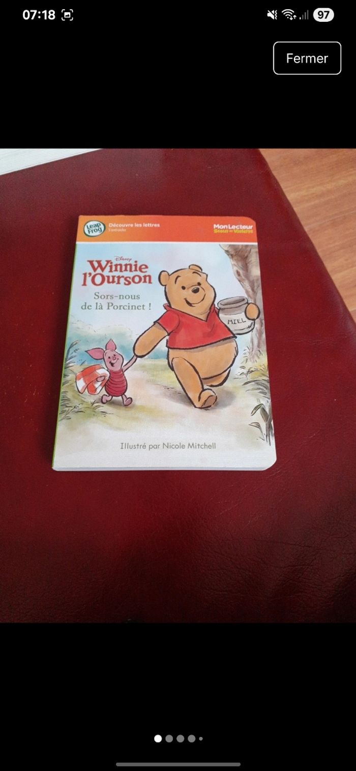 Lecteur Scout et 6 livres Leap frog - photo numéro 10