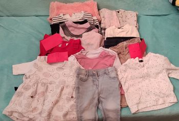 Lot 6 mois hivers bébé fille