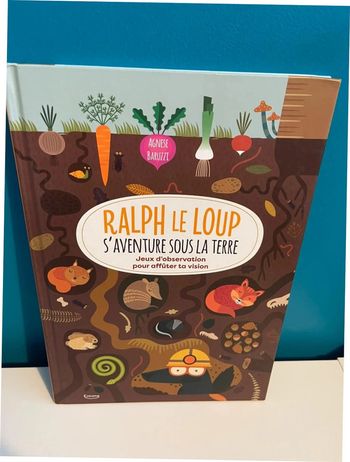 Livre cherche et trouve et d’observation Ralph le loup
