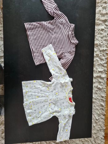 Lot T-shirt manches longues 12 mois