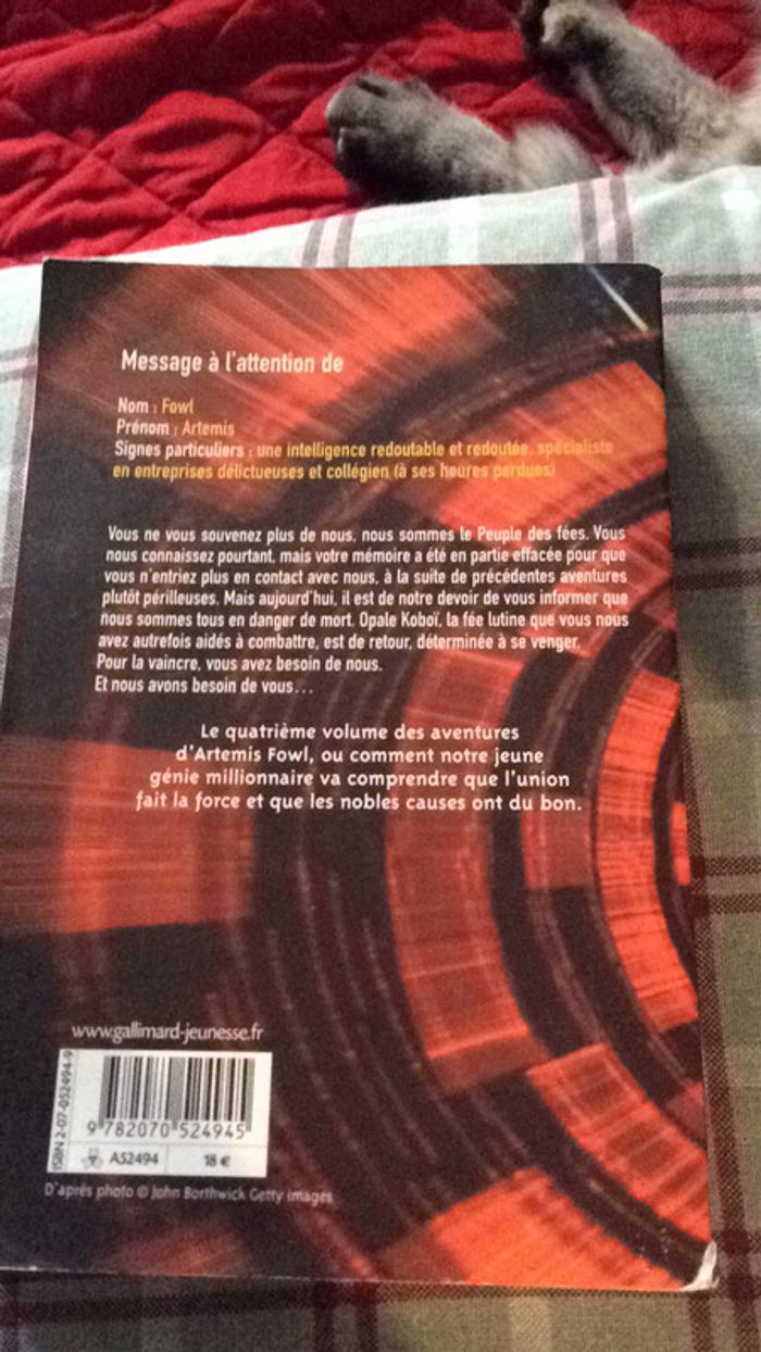 Opération opale Artemis Fowl par Eoin Colfer - photo numéro 4