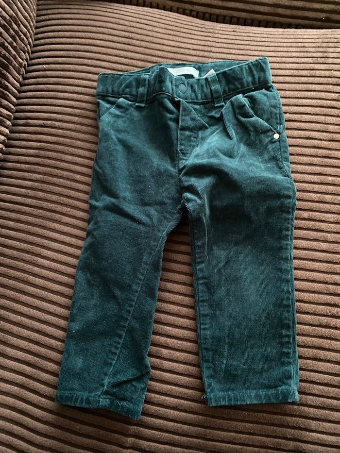 Pantalon velours 12 mois - photo numéro 2