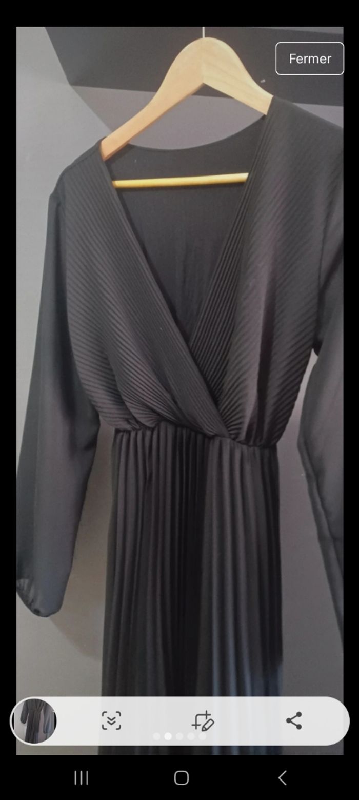 Robe longue plissee - photo numéro 3