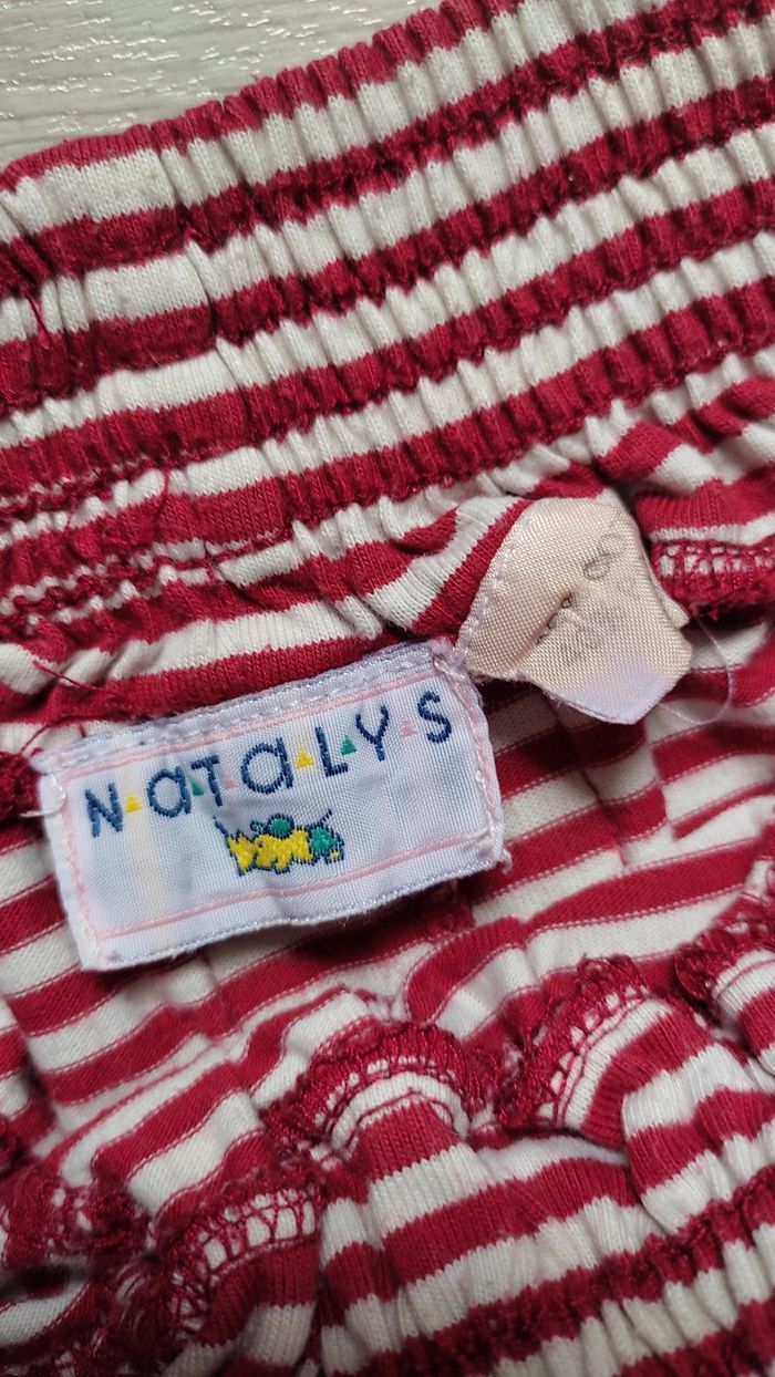 Short rayé natalys - photo numéro 4