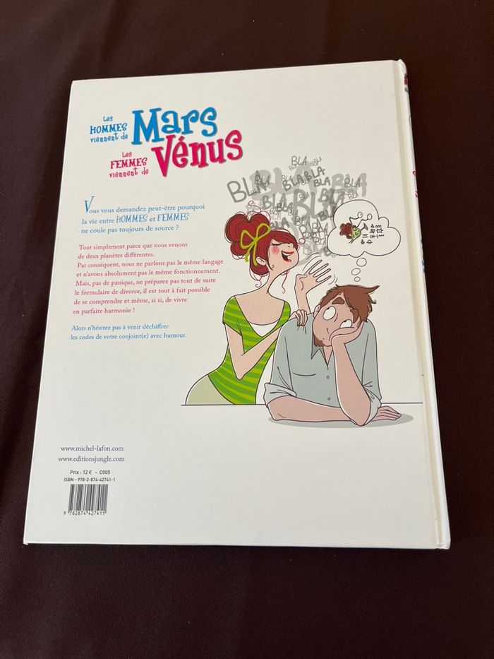 BD les hommes viennent de Mars et les femmes de Venus - photo numéro 2