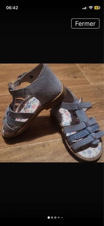 Sandale fille taille 22 