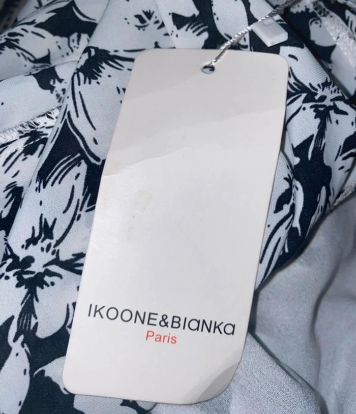 🖤Combinaison fluide à imprimé floral Taille M-L Ikoone & Bianca - photo numéro 8