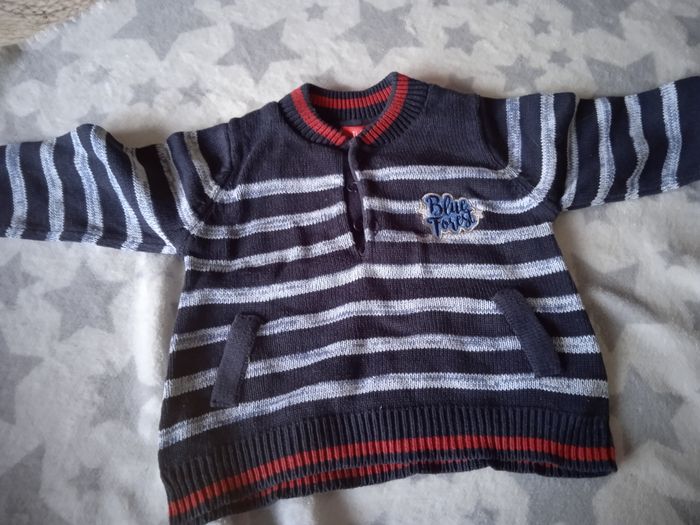 Pull rayé