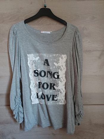 Tee shirt manches longues femme neuf Taille 38 Kalais
