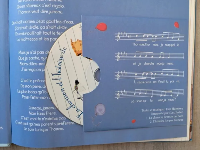 Livre cd mon prénom une histoire Thomas Fleurus - photo numéro 6