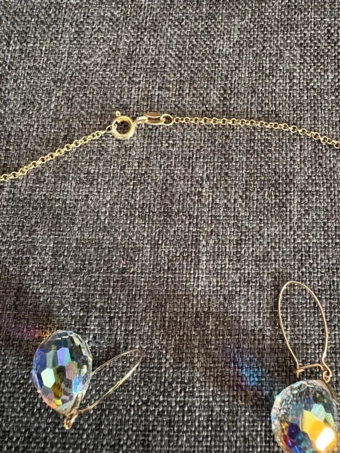 Parure collier et boucles d’oreilles - photo numéro 6