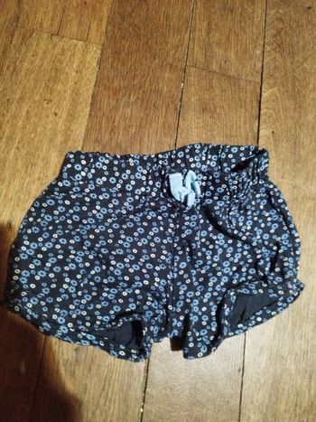 Short bebe fille 