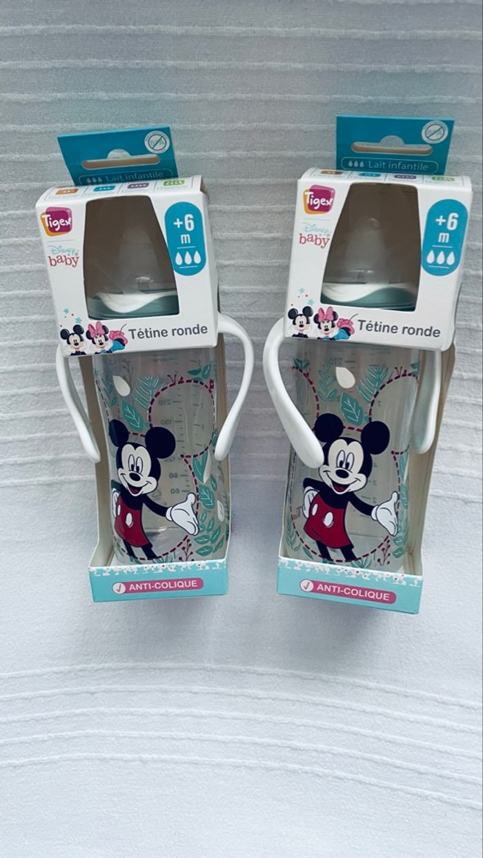 Biberons tigex Mickey 6 mois - photo numéro 7