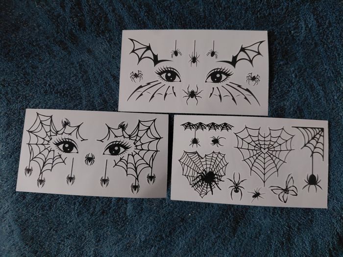Tatouage temporaire pour Halloween