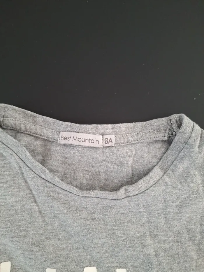 T-shirt manches courtes 6 ans - photo numéro 3