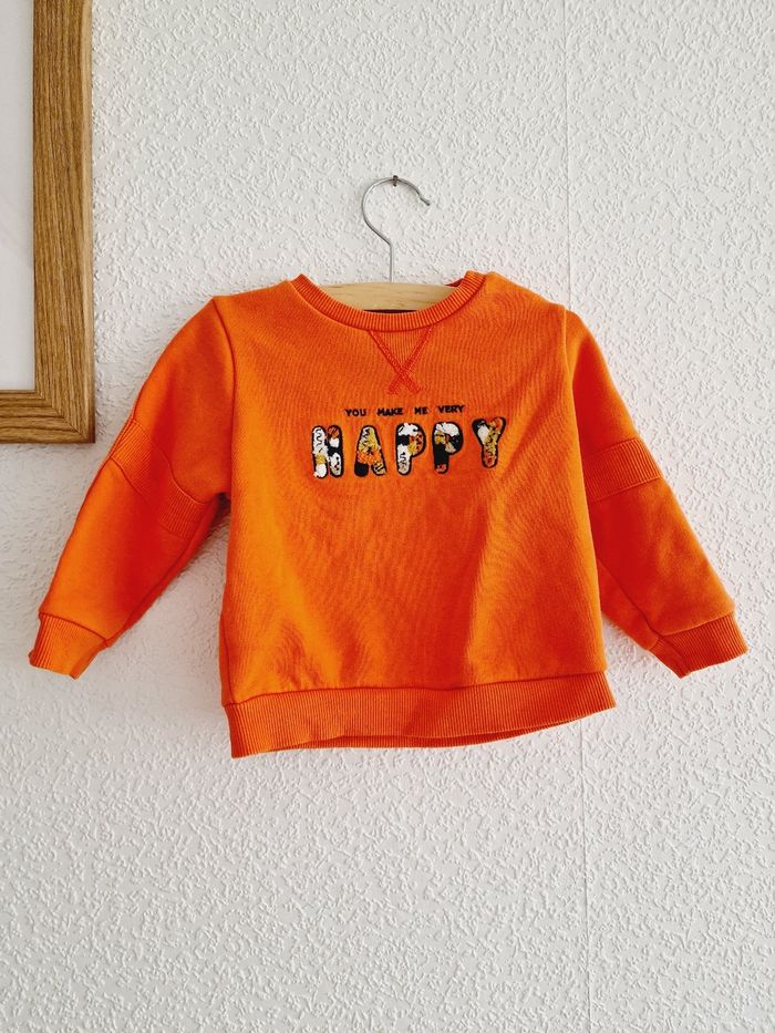 Tape À L'Œil - Sweat manches longues, col rond - You make me very happy - photo numéro 2