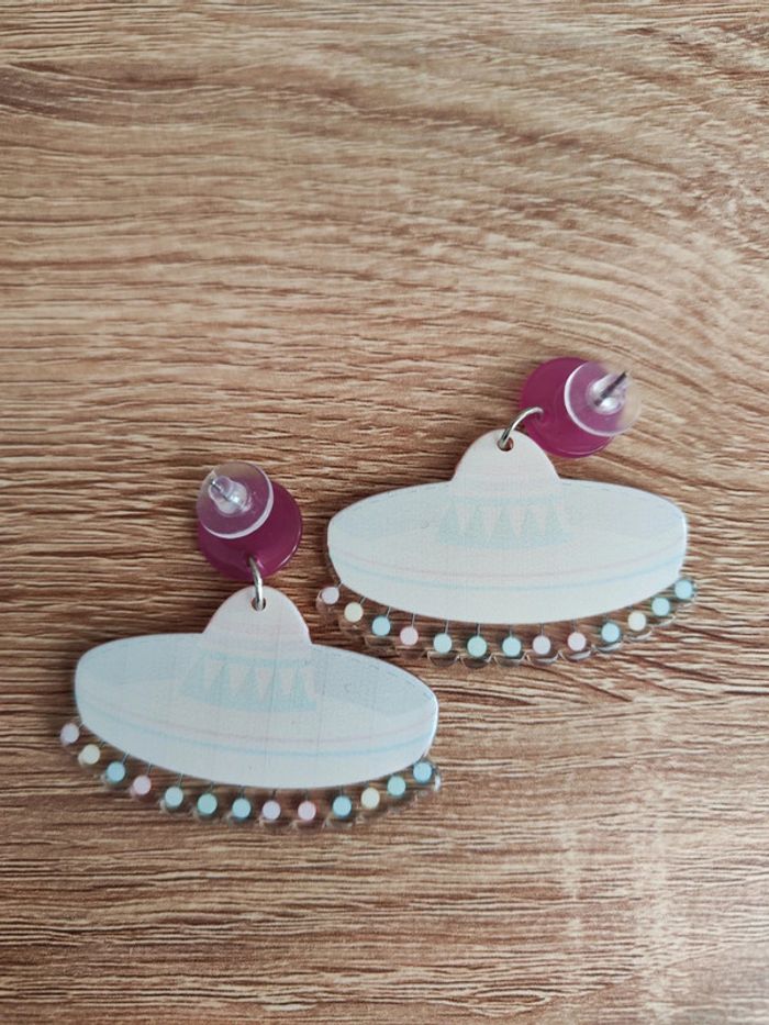 Paire de boucles d'oreilles Sombrero - photo numéro 4