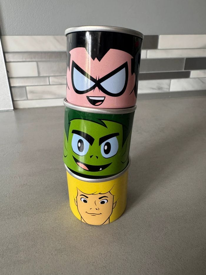 3 boite alu scooby Doo wonder women héros happy meal McDonald’s 2023 - photo numéro 2
