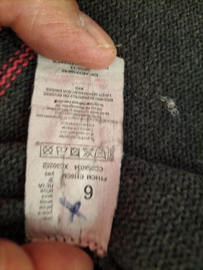 Robe pull grise manches longues 6 ans IKKS - photo numéro 10