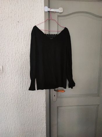 Blouse noire T44