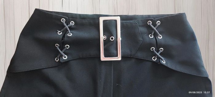 Pantalon noir ceinture intégré T36 - photo numéro 3