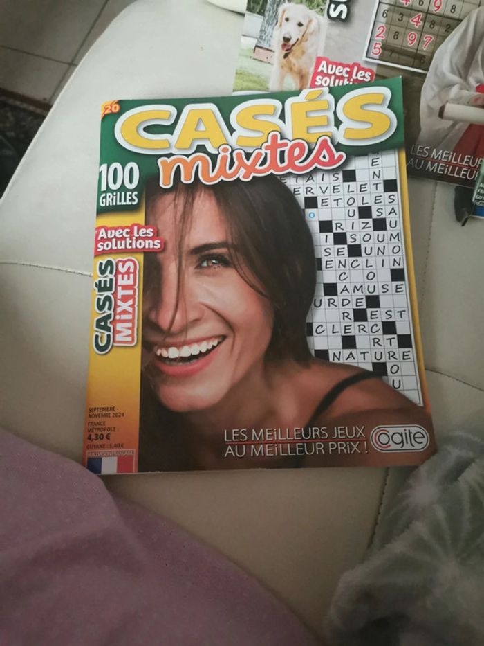 Lot de 5 magazines de jeux et de recettes neufs - photo numéro 2
