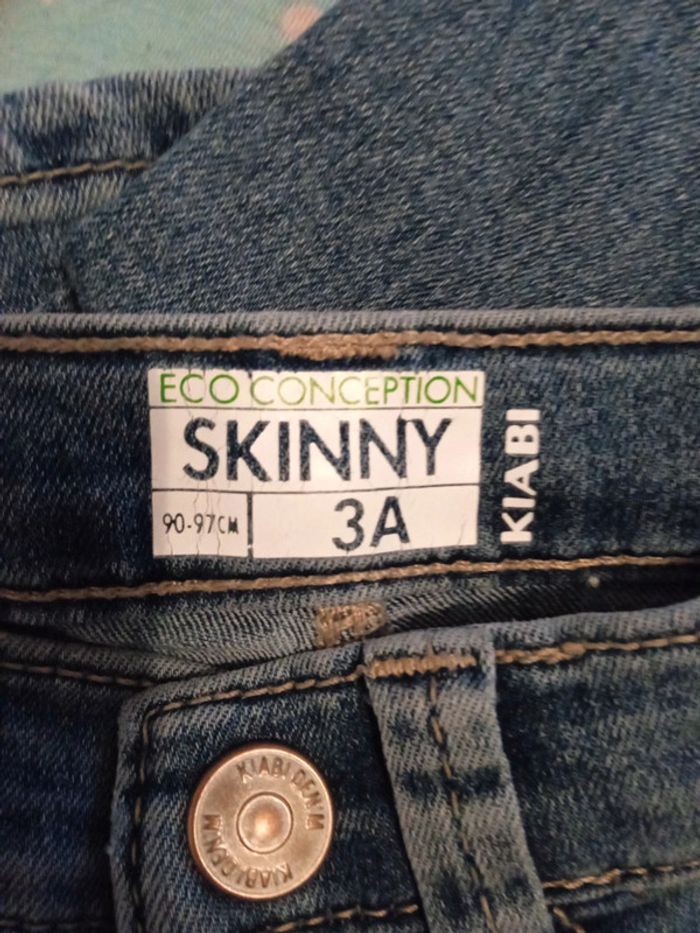 Jeans Skinny 3 ans Kiaby - photo numéro 3