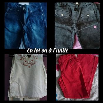 Lot pantalons 10 ans
