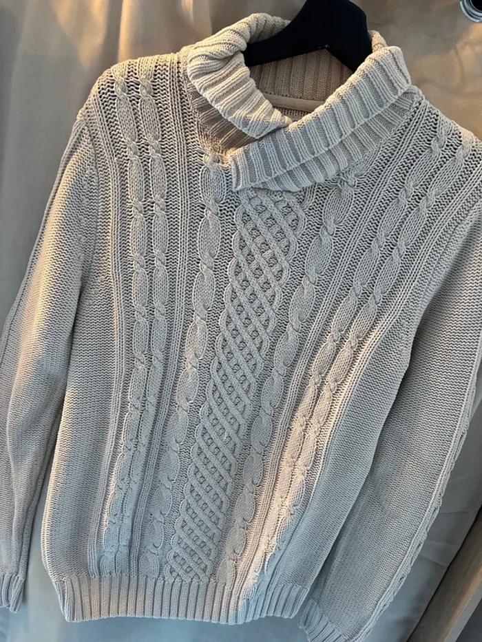 Pull en maille avec col Jules - photo numéro 2